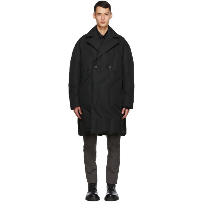 Photo: Cornerstone Black Down Quilted Coat
