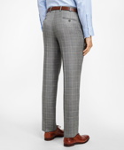 Brooks Brothers Men's Regent Fit Windowpane 1818 Suit | Grey