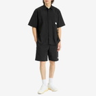 Uniform Experiment Men's Crystal Nylon Ventilation Shirt in Black