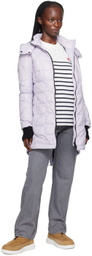 Canada Goose Purple Ellison Down Jacket