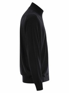 Fedeli Favonio - Virgin Wool Sweater With Full Zipper