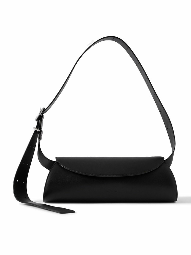 Photo: Jil Sander - Cannolo Small Leather Messenger Bag