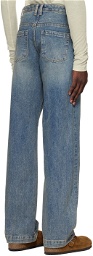 LOW CLASSIC Blue Faded Jeans