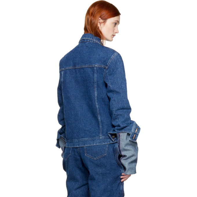 Y/Project Super Long Sleeve Denim Jacket