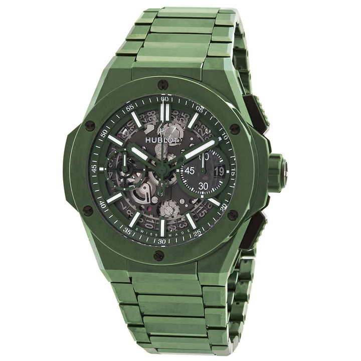Photo: Hublot Big Bang Green Ceramic Chronograph Automatic Mens Watch 451.GX.5220.GX