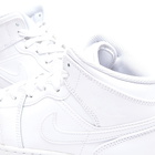 Air Jordan Men's 1 Mid BG Sneakers in White