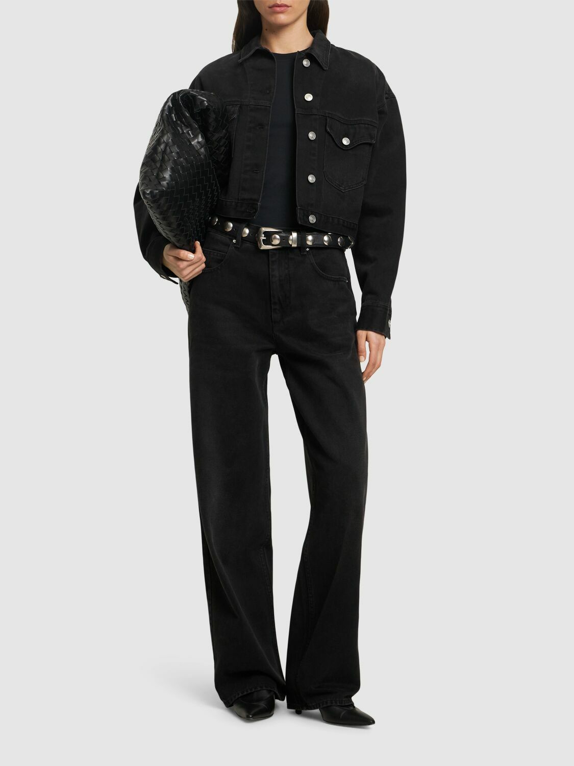 ISABEL MARANT Tadia Cotton Denim Jacket Isabel Marant