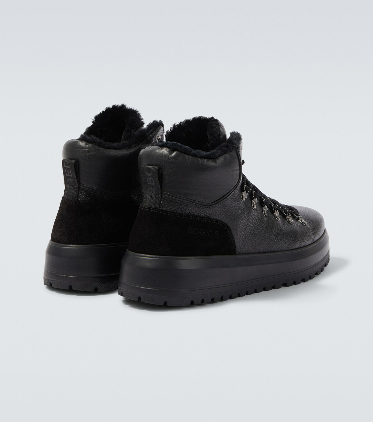Bogner Antwerp leather high-top sneakers
