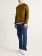 Schiesser - Jan Textured Organic Cotton-Blend Sweatshirt - Brown