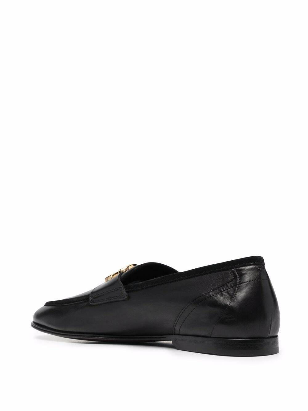 DOLCE & GABBANA - Leather Moccasin Dolce & Gabbana