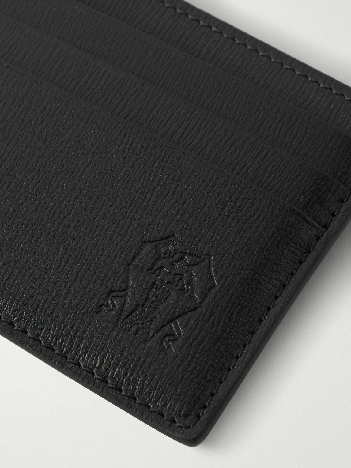 Brunello Cucinelli - Pebble-Grain Leather Cardholder