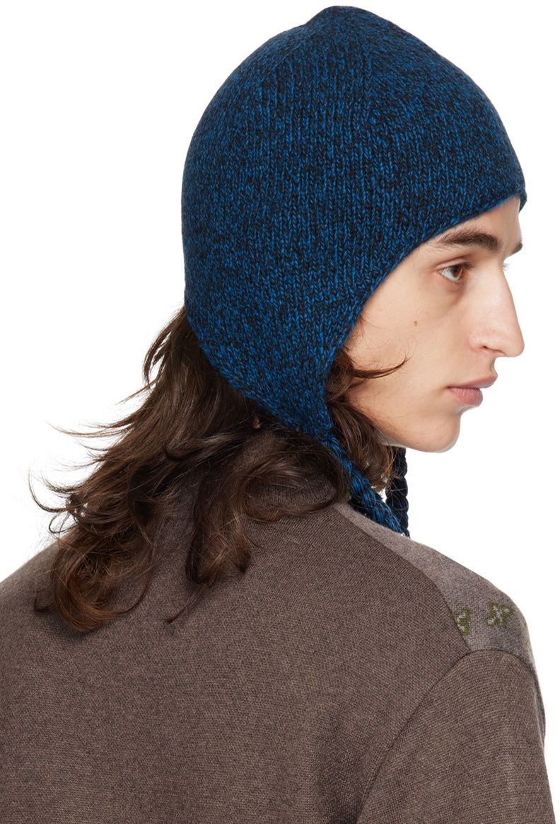 HYEIN SEO Blue Tassel Charm Beanie Hyein Seo