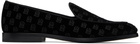 Dolce&Gabbana Black Velvet Slippers