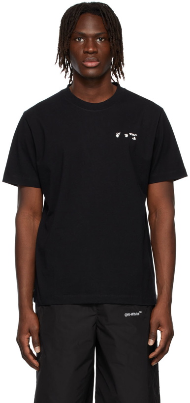 Photo: Off-White Black Logo Slim T-Shirt