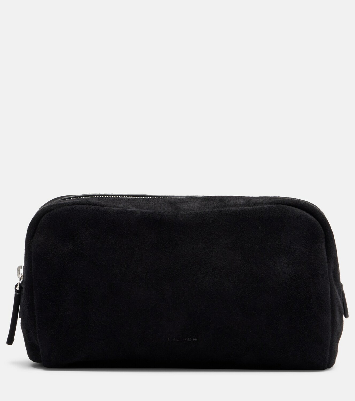 The Row Astra Small suede pouch
