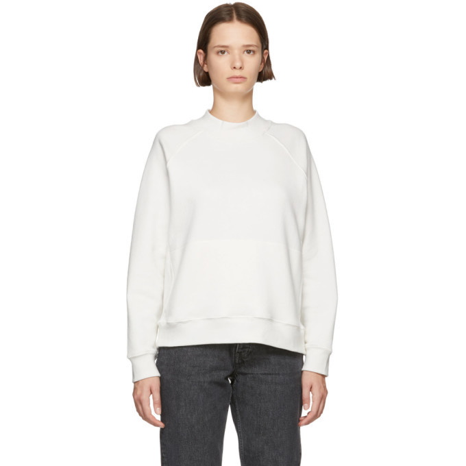 YMC White Touche Sweatshirt YMC