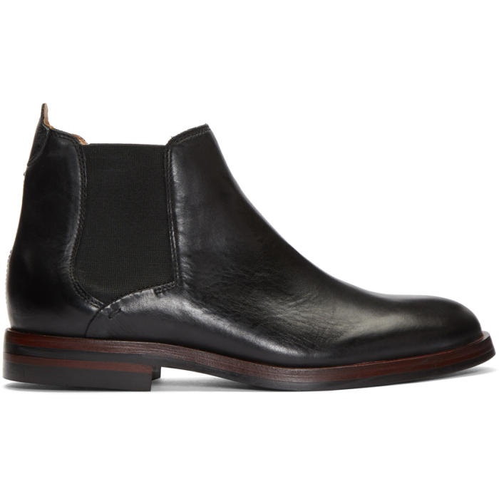 Photo: H by Hudson Black Tonti Chelsea Boots