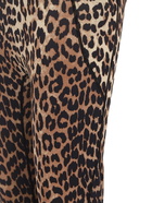 Ganni Leopard Leggings