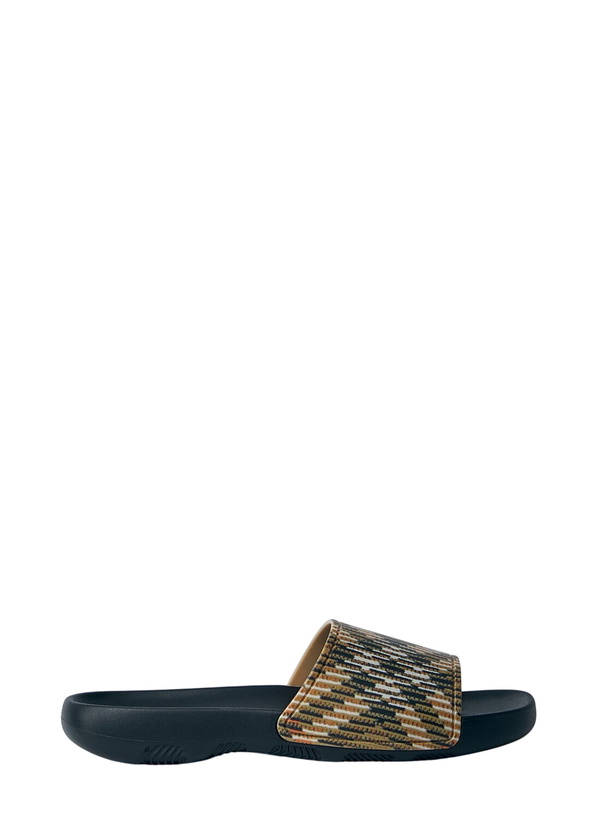 Photo: Burberry Check Dive Slides