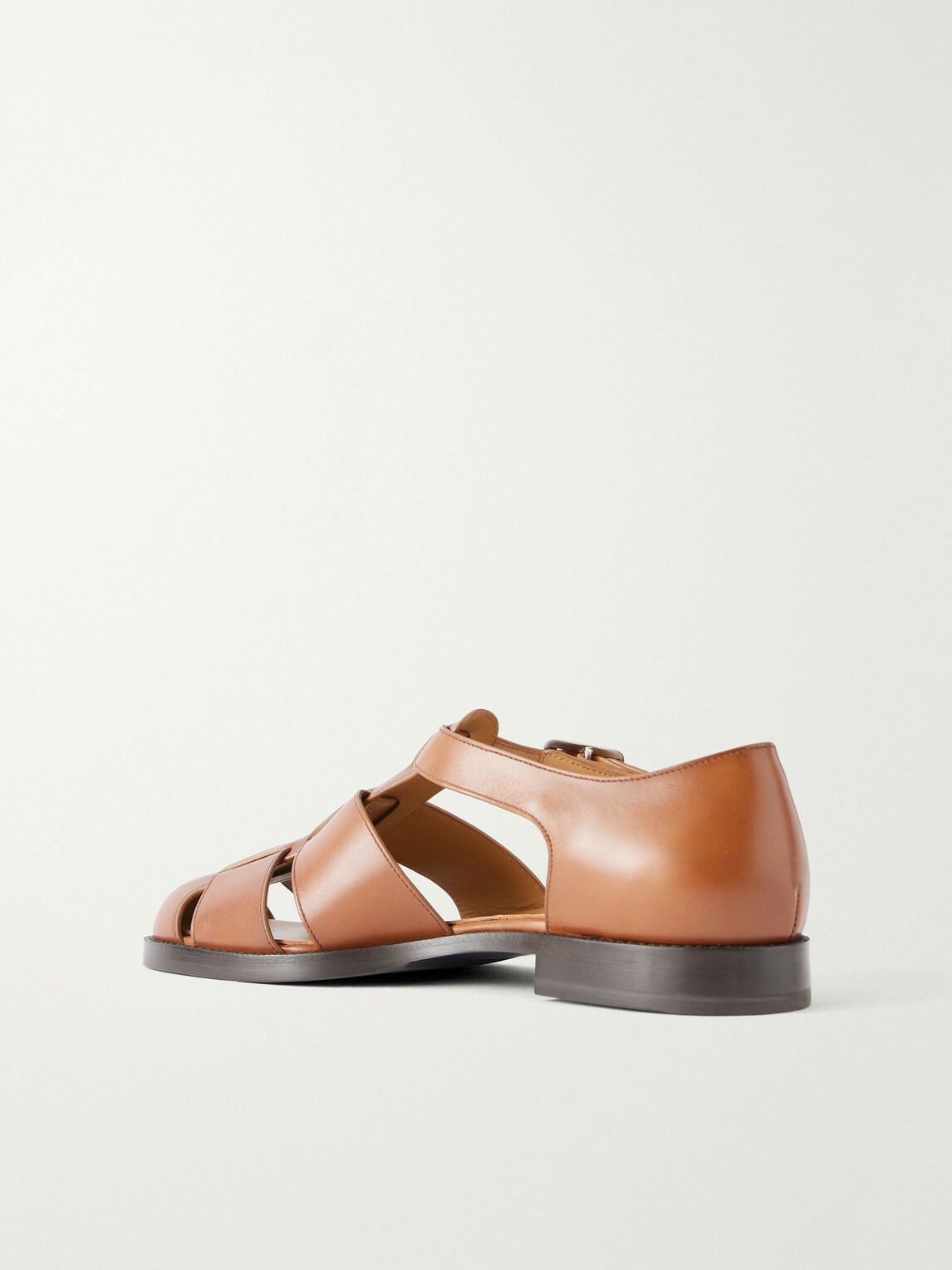 J.M. Weston - Leather Sandals - Brown