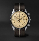 Bell & Ross - BR V2-94 Automatic Chronograph 41mm Stainless Steel and Canvas Watch, Ref. No. BRV294-BEI-ST/SF - Neutrals