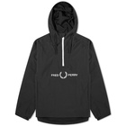 Fred Perry Authentic Ripstop Embroidered Popover Hood Jacket