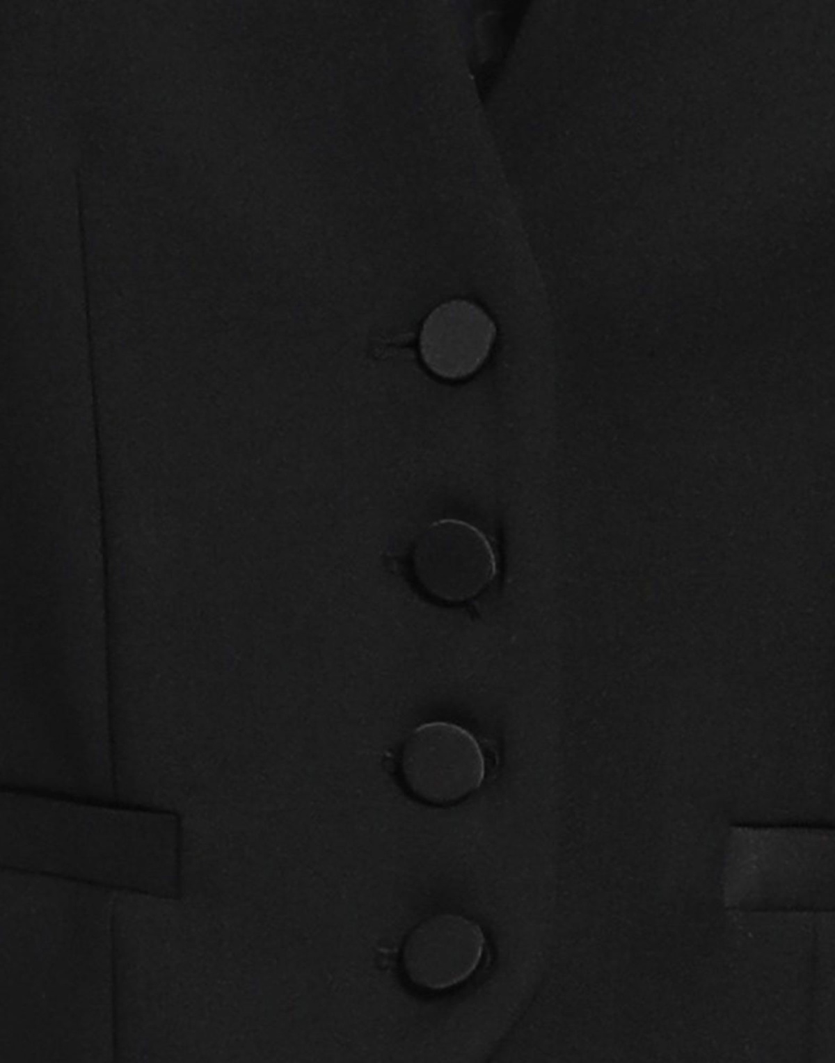 Semicouture Womens Tailored Vest in Black