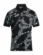 Versace Jeans Couture Mens Polo shirt in Black