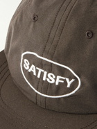 Satisfy - Logo-Embroidered Peaceshell™ Cap - Brown