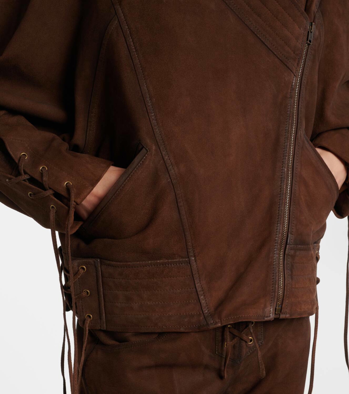 Isabel Marant Edina asymmetric suede jacket Isabel Marant Isabel Marant Edina asymmetric suede jacket Isabel Marant