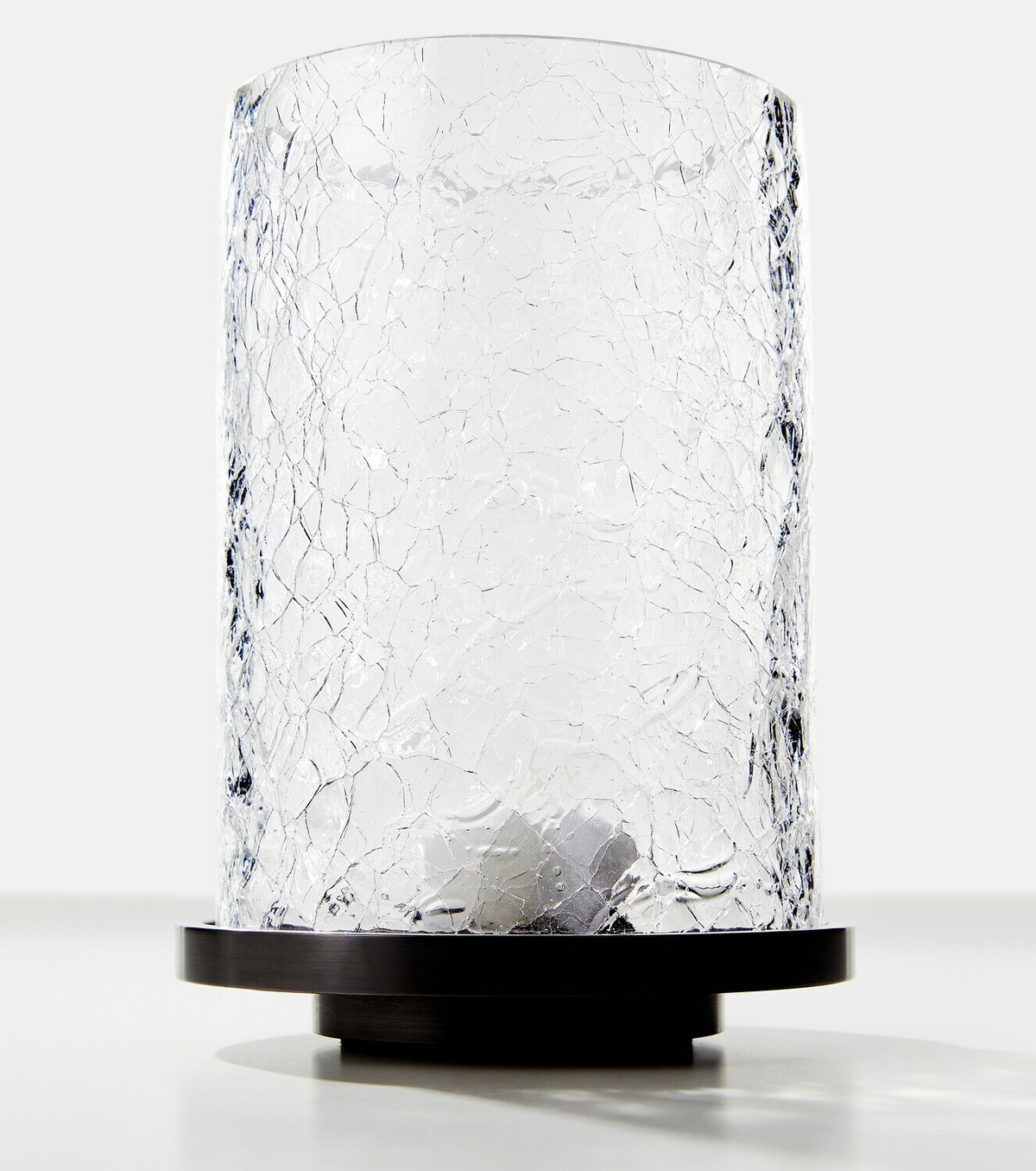 Michaël Verheyden Orkan glass and bronze tealight holder