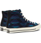 Converse - Chuck 70 Jacquard-Knit High-Top Sneakers - Blue