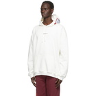 VETEMENTS White Logo Patch Hoodie