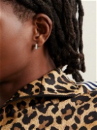 Miansai - Scatola Huggie Logo-Engraved Sterling Silver Single Hoop Earring