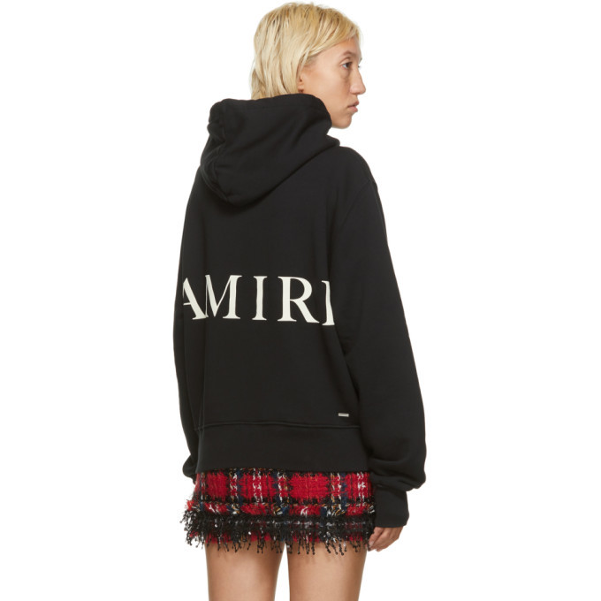 Amiri large logo online hoodie