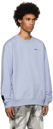 MCQ Blue Cotton Sweatshirt