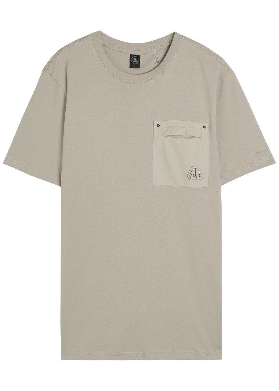 Tシャツ・カットソー MOOSE KNUCKLES Men T-shirt Natural M15MT759 173 Moose Knuckles T-shirt with pocket | Men's Clothing | Vitkac