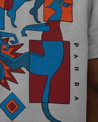 By Parra Down Under T Shirt Grey - Mens - Shortsleeves