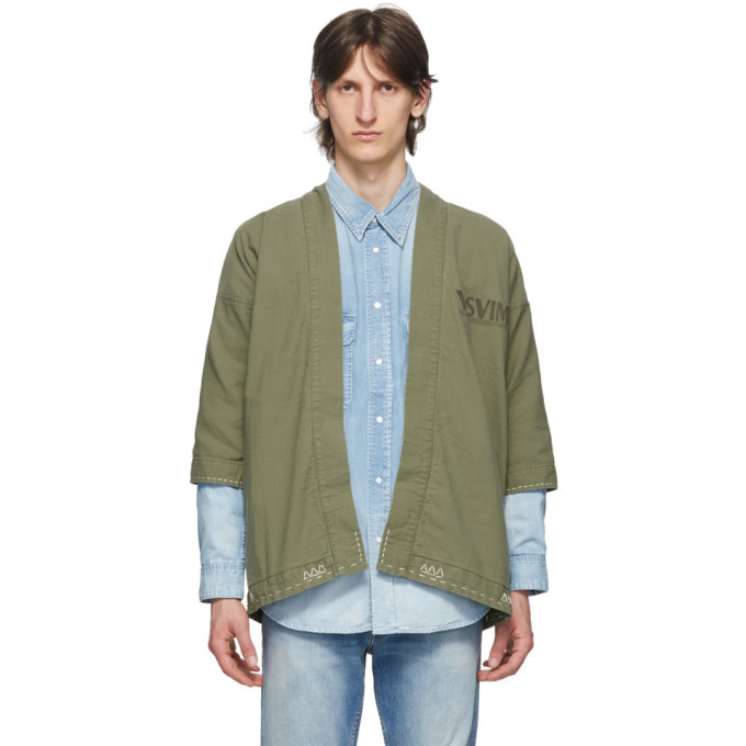 Photo: Visvim Green Sanjuro Kimono Jacket