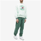 Tommy Jeans Men's Arched Logo Crew Sweat in Minty