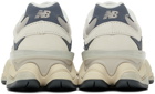New Balance Gray & Beige 9060 Sneakers