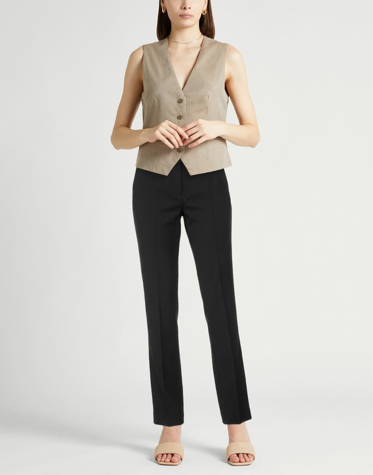 Peserico Womens Pants in Black