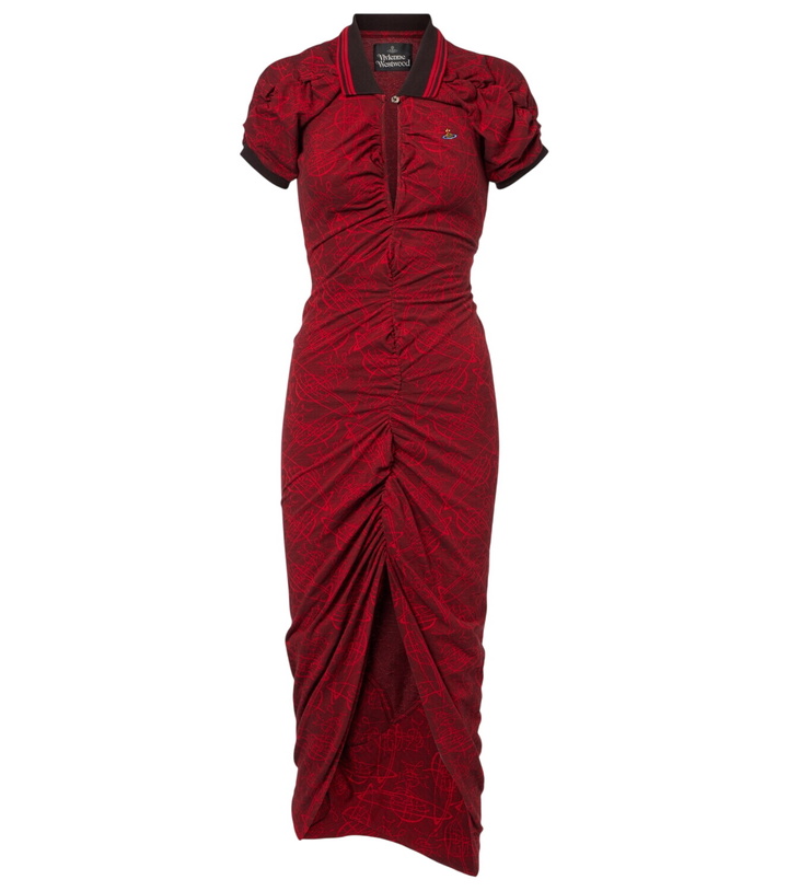 Photo: Vivienne Westwood Pulling cotton jacquard midi dress