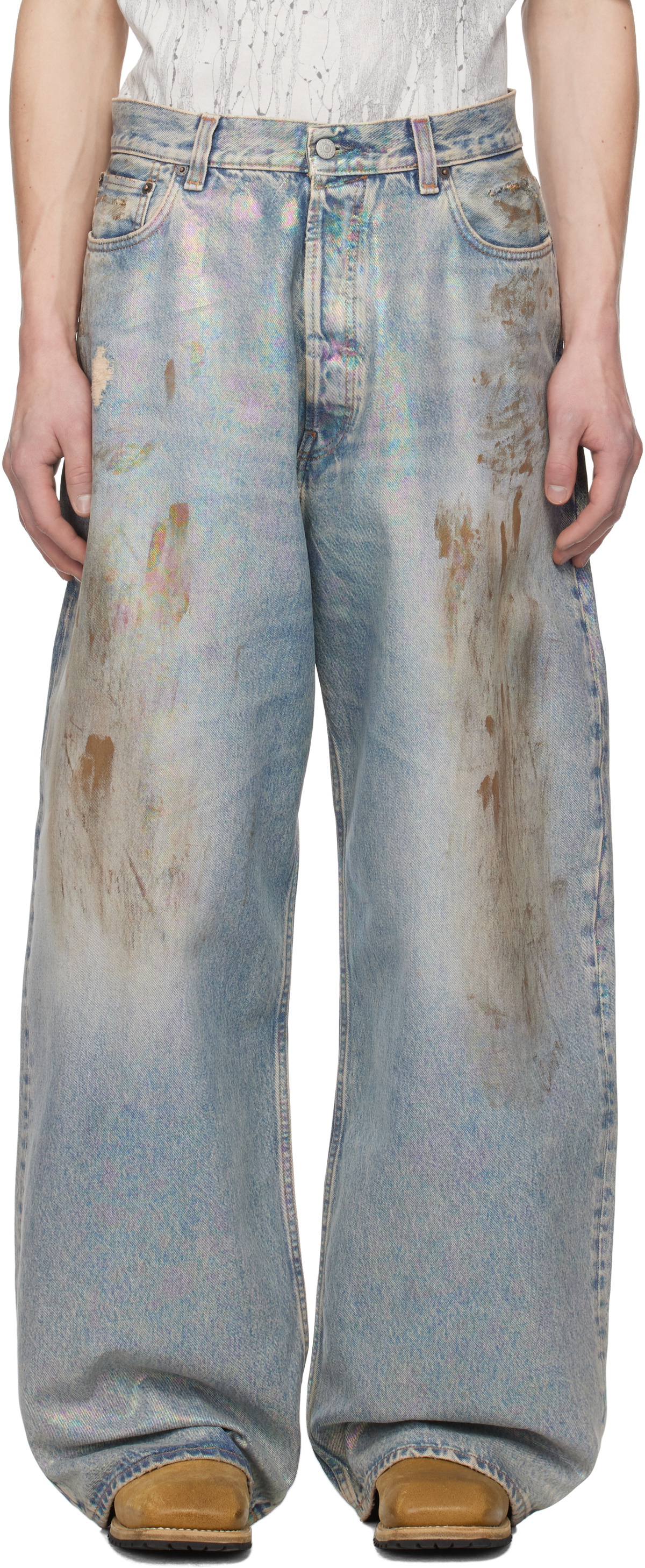 Acne Studios Blue Super Baggy Fit 2023 Jeans Acne Studios