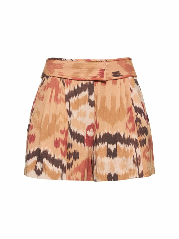 Photo: ULLA JOHNSON - Dua Printed Cotton Shorts