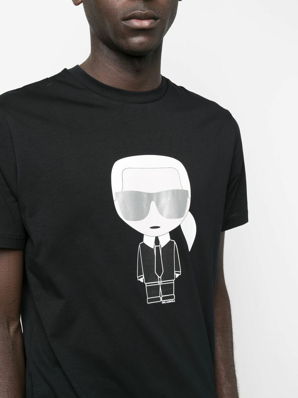 Karl Lagerfeld Shirt Allover Print Black main image 0