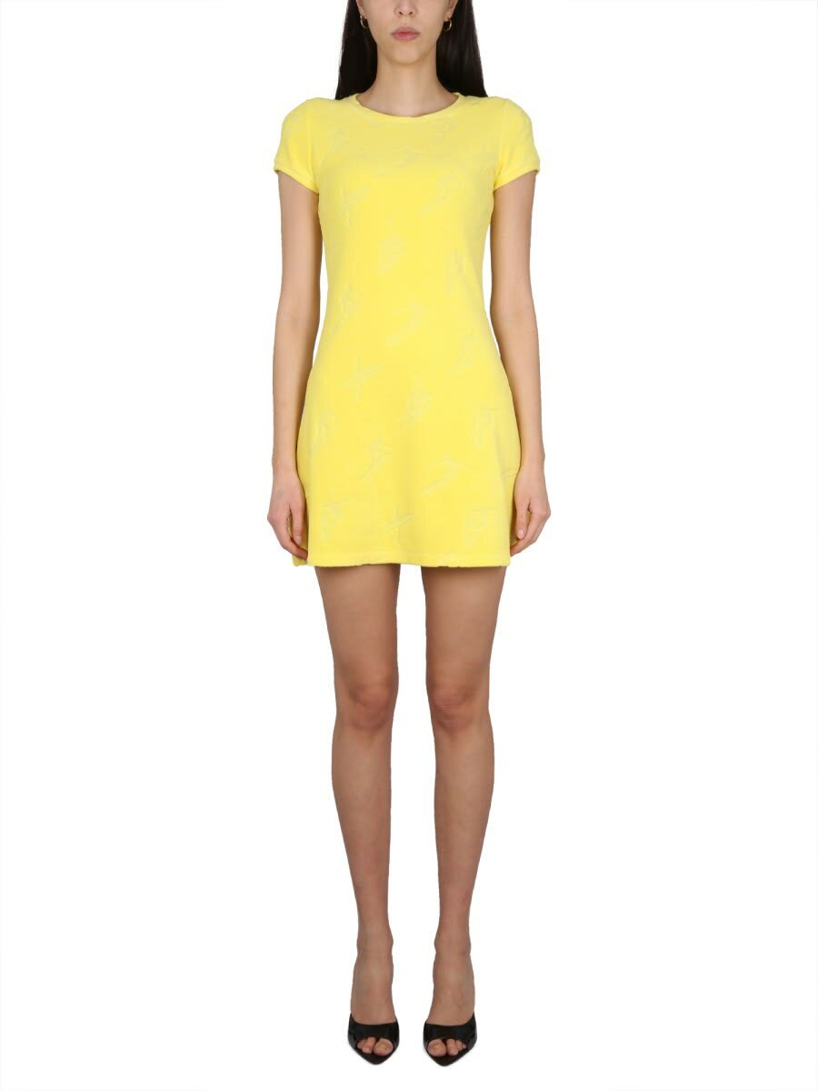 【送料&関税込】Dsquared2 Icon Logo Square Neck Mini Dress Dsquared2 Icon Logo Square Neck Mini Dress Dsquared2