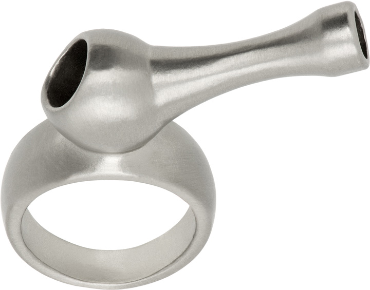 Photo: SOSHIOTSUKI Silver Pipe Ring