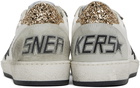 Golden Goose Off-White Ball Star Sneakers