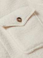 Polo Ralph Lauren - Cotton-Blend Fleece Overshirt - White